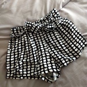 Black & White shorts